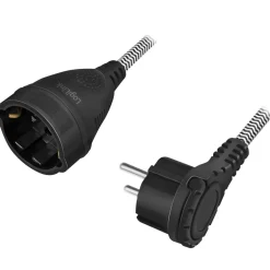 Jordad Textilkabel 3 m
