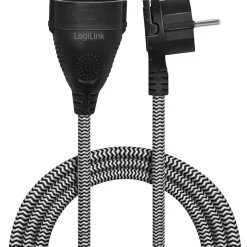 Jordad Textilkabel 3 m