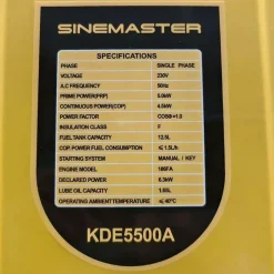 KDE5500A 230V