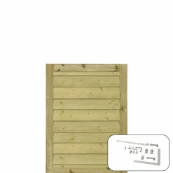 Klink inkl. Beslag 100 x 125 cm