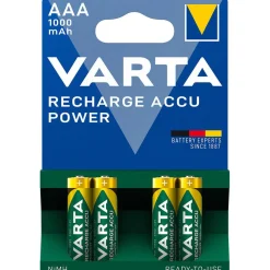 Laddningsbara Alkaliska AAA 1000 mAh 4-Pack