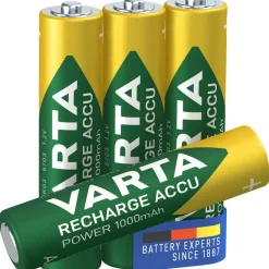 Laddningsbara Alkaliska AAA 1000 mAh 4-Pack