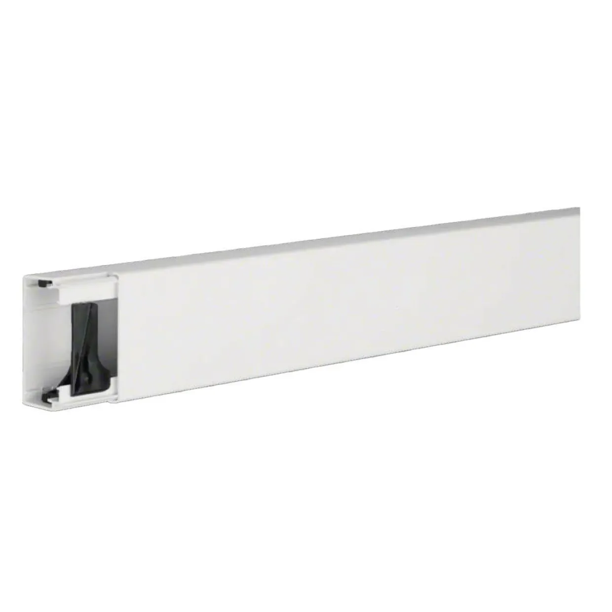 LF 30 x 57 mm 2 meter PVC Vit RAL 9016