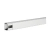 LF 40 x 40 mm 2 meter PVC Vit RAL 9016