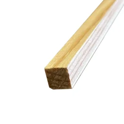 List Grimslöv Trä List 8x8x2400 mm Obehandlad