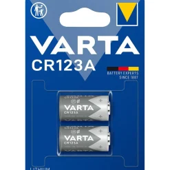 Litium CR123A 2-Pack
