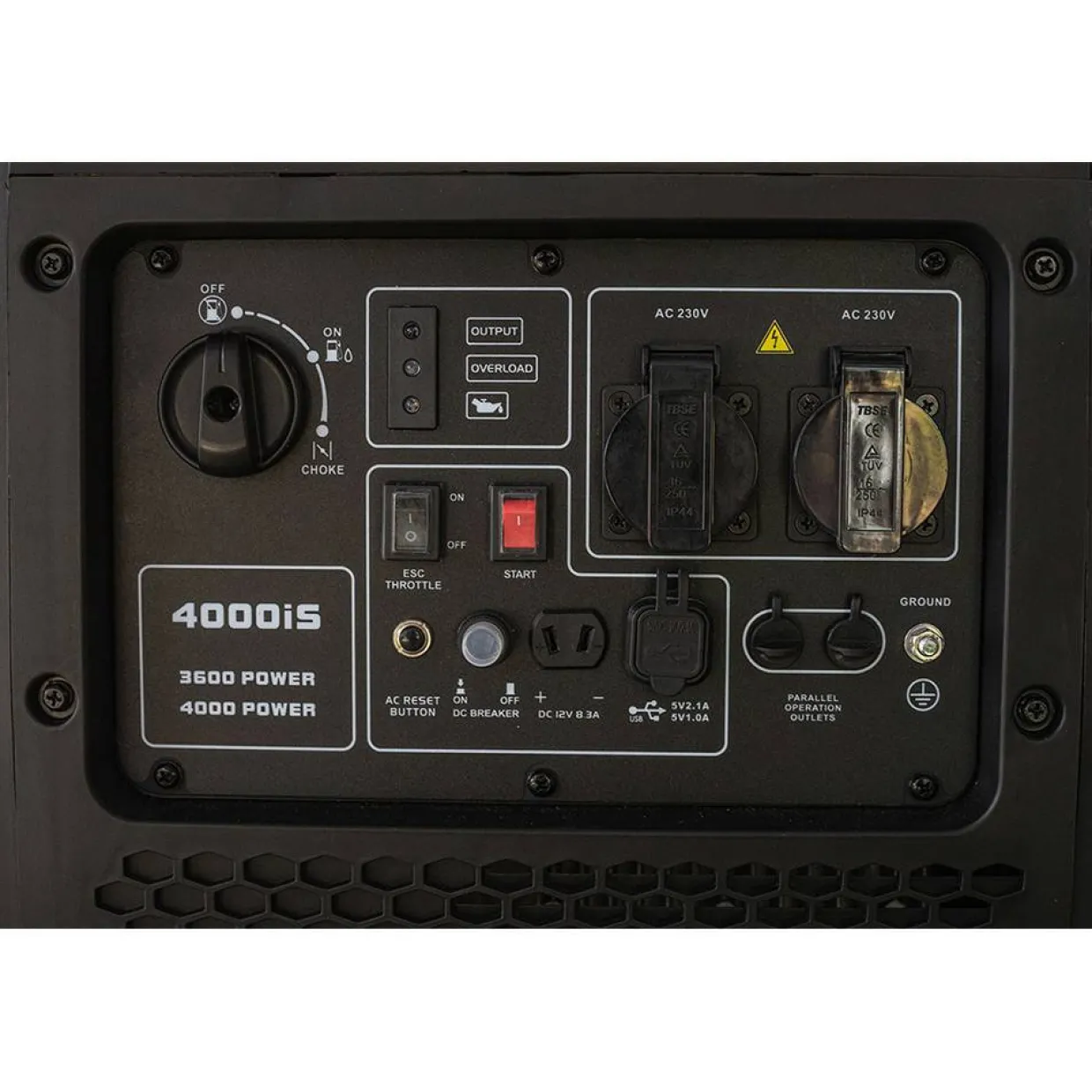 LT4000IS Parallell med Inverter& Elstart