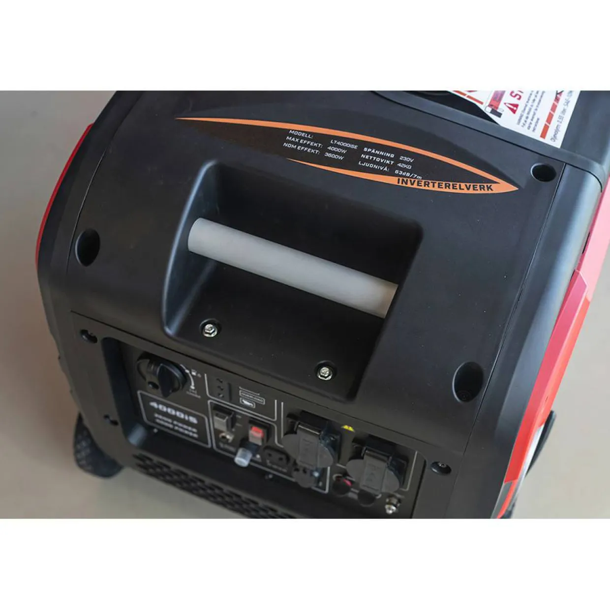LT4000IS Parallell med Inverter& Elstart