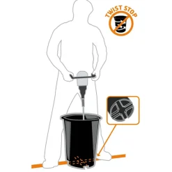 30 L Twist stop