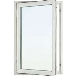 2-Luft Aluminiumbeklätt Trä 3-Glas