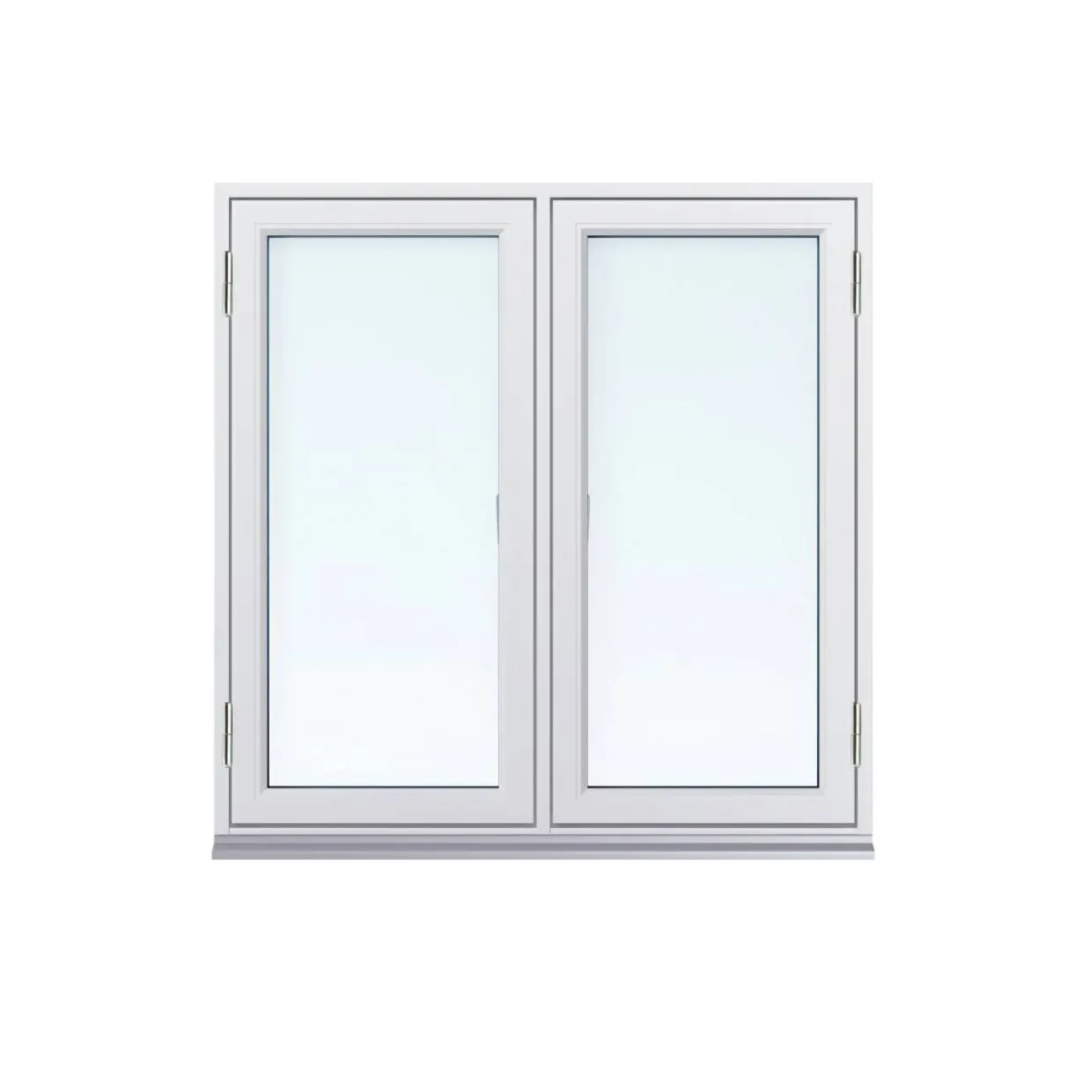 2-Luft Aluminiumbeklätt Trä 3-Glas