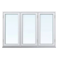 3-Luft Trä 3-Glas