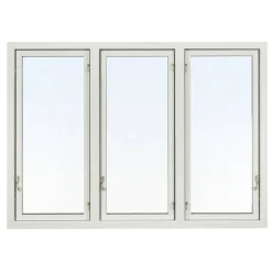 3-Luft Trä 2-Glas Rund Profil