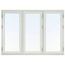3-Luft Trä 2-Glas Rund Profil