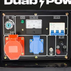 MDG7500CLE-3 3-fas Diesel fjärrstart
