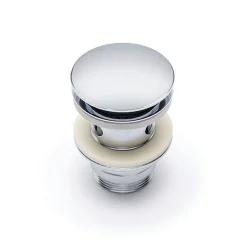 med Bräddavlopp G32 Krom