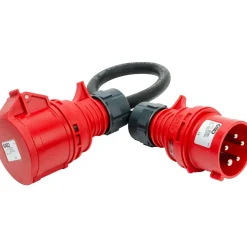 med Fasvändare 16A 400V