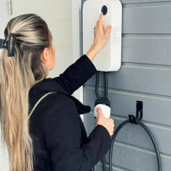 med Laddkabel Premium EV Type2 11kW (6m kabel)