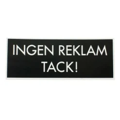 Millers Dekal Ingen Reklam
