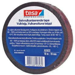 19 mm x 10 m Svart
