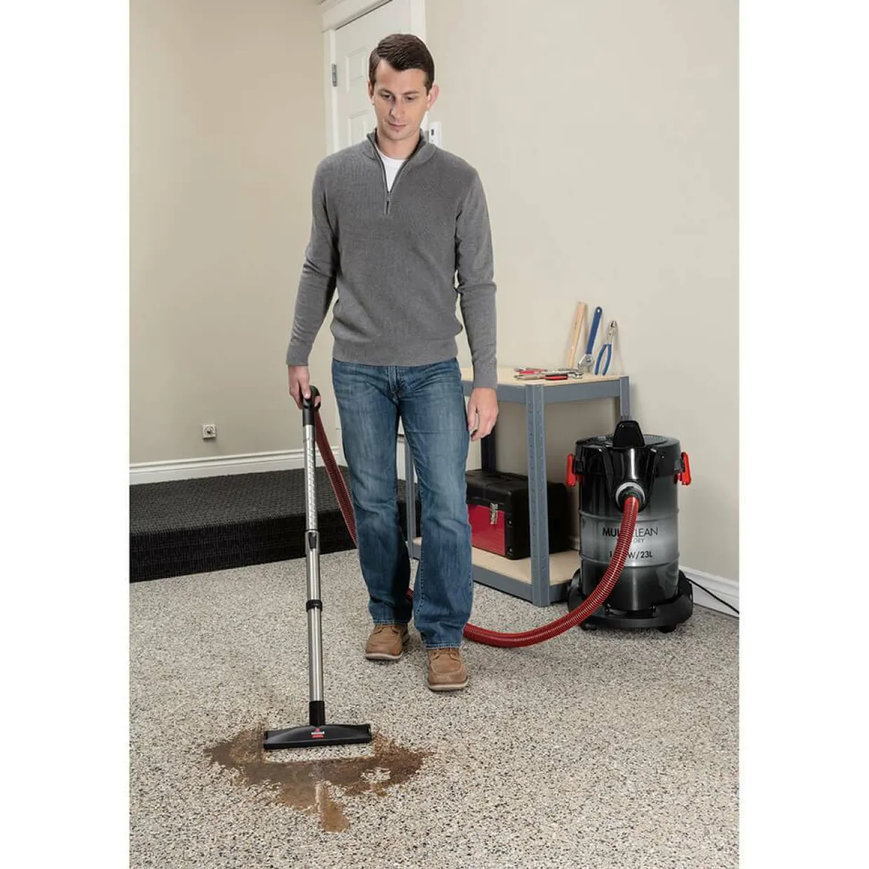 MultiClean Wet and Dry Drum Grovdammsugare 23L