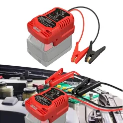 Nödladdare Booster för 12V Startbatteri Kompatibel med Milwaukee 18V