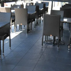 Nova Graphite Grey Golvrall i Plast