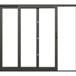 NTech Aluminium 2-Delad BlackLine Svart