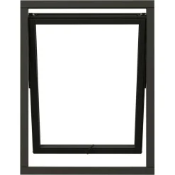 NTech 3-Glas Aluminium BlackLine Svart