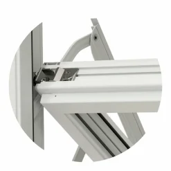 NTech 3-Glas Aluminium Lagerfört