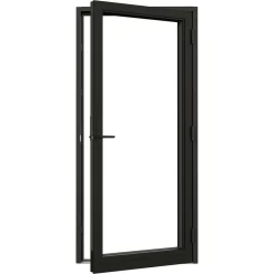 NTech Helglasad Aluminium BlackLine Svart