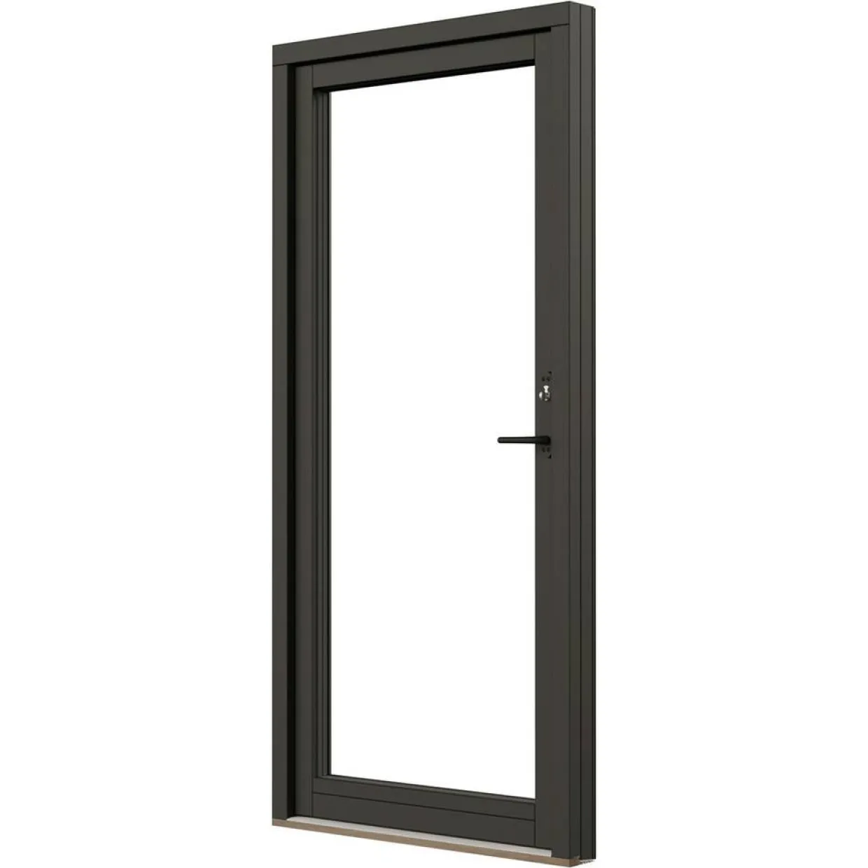 NTech Helglasad Aluminium BlackLine Svart
