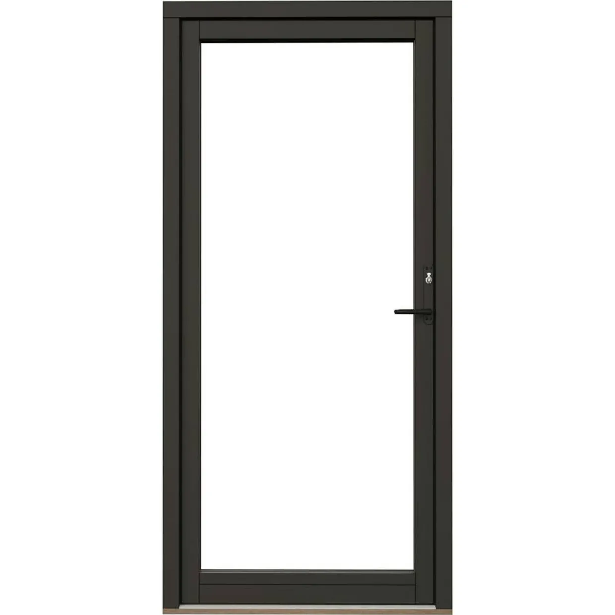 NTech Helglasad Aluminium BlackLine Svart