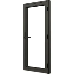 NTech Helglasad Aluminium BlackLine Svart