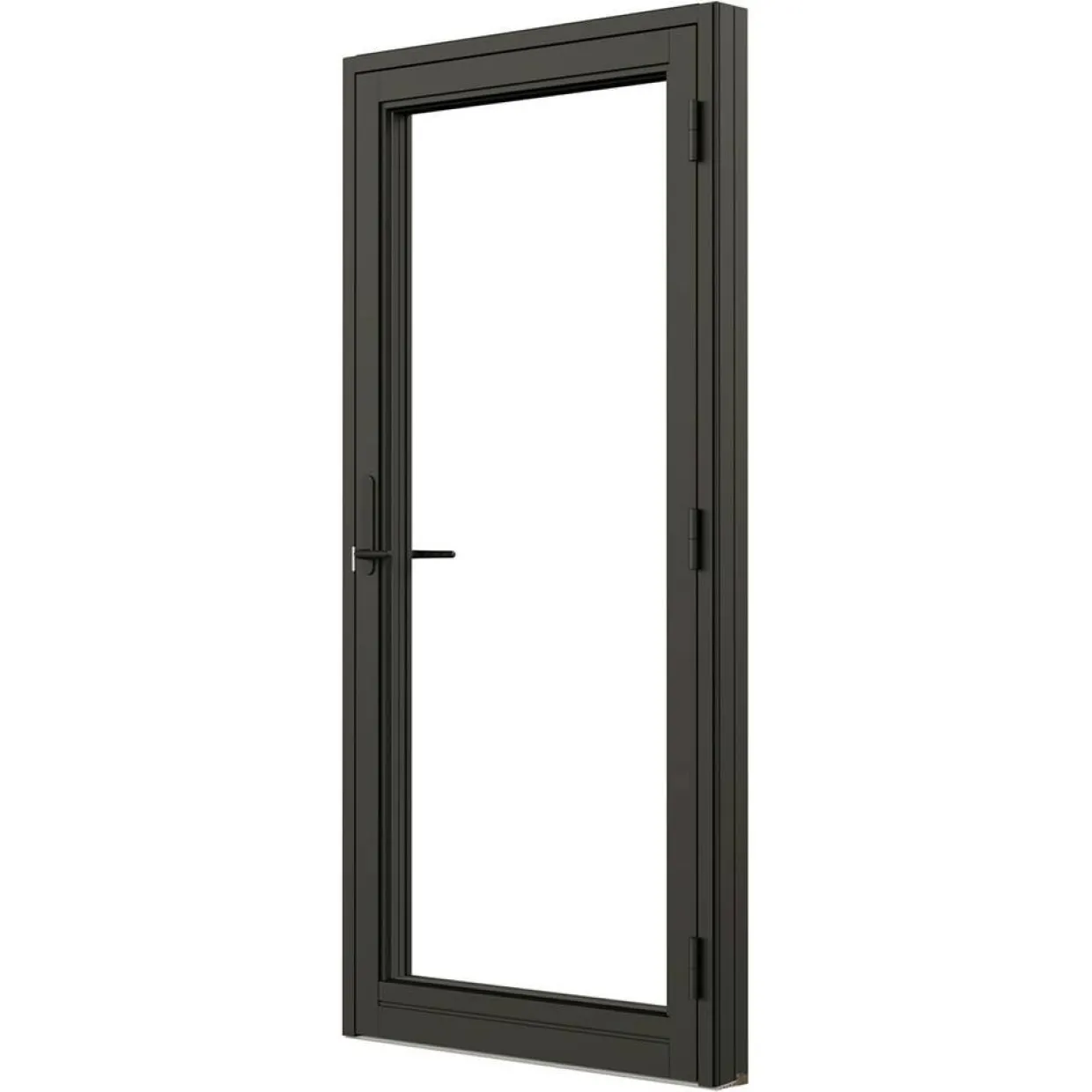 NTech Helglasad Aluminium BlackLine Svart
