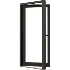 NTech Helglasad Aluminium BlackLine Svart