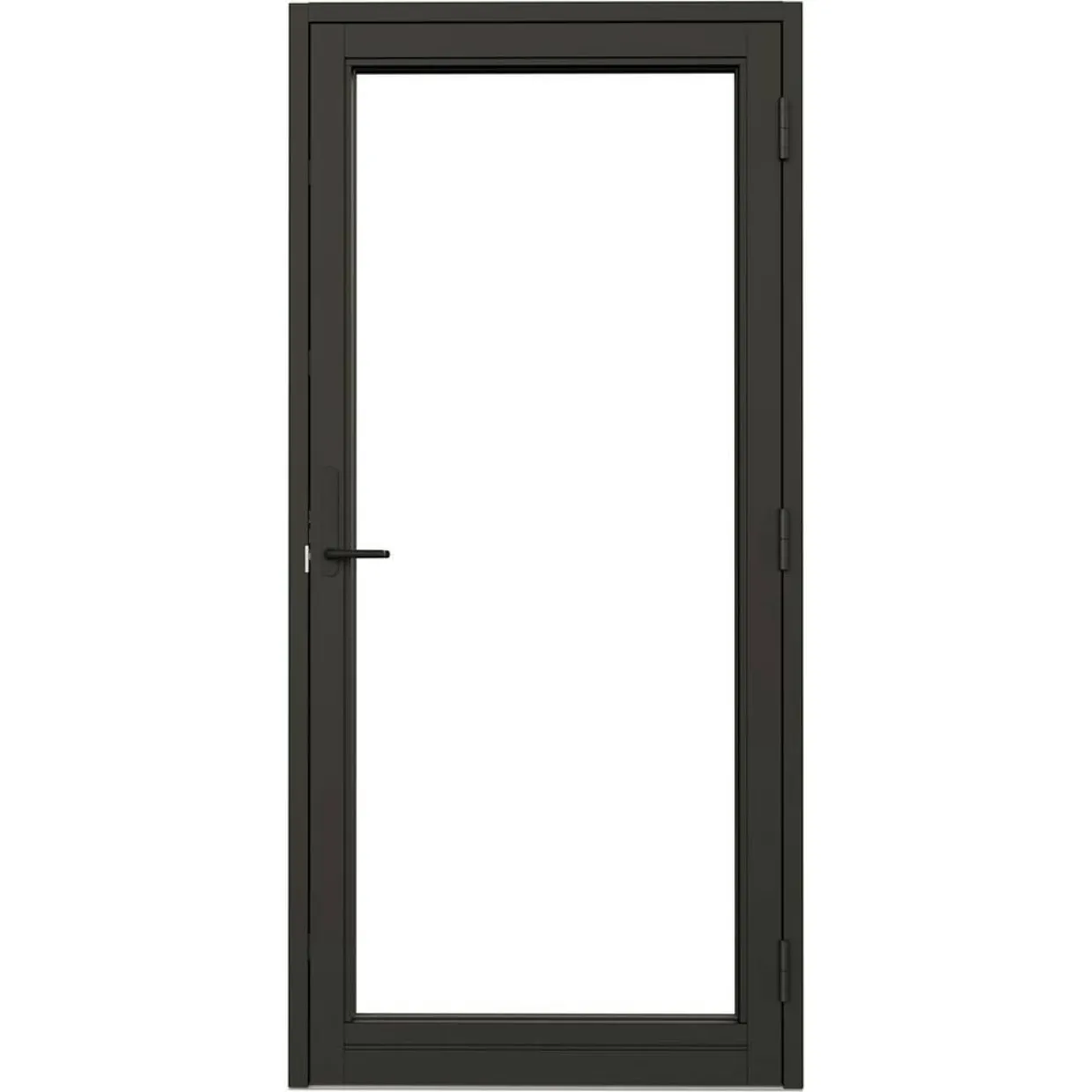 NTech Helglasad Aluminium BlackLine Svart