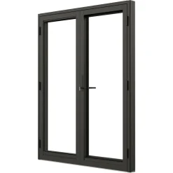 NTech Helglasad Aluminium BlackLine Svart