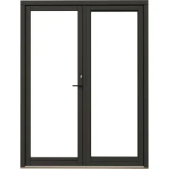 NTech Helglasad Aluminium BlackLine Svart