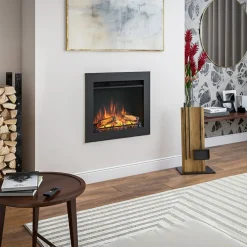 Powerflame Electric Fire Inbyggnadsbar Kamin