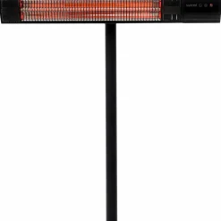 RD-DARK-25S Terrassvärmare, Stående Design i Svart, 2500 W