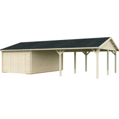 Roger med Carport 53,1 m2 och Slagport