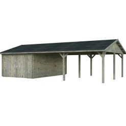Roger med Carport 53,1 m2 och Slagport