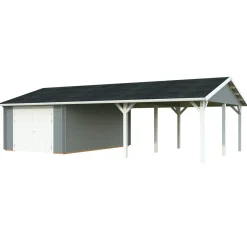 Roger med Carport 53,1 m2 och Slagport