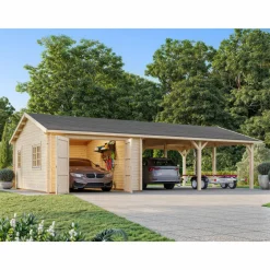 Roger med Carport 53,1 m2 och Slagport