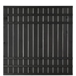 Rustik 180x180 cm Svart