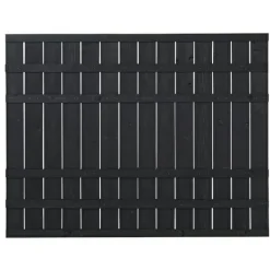 Rustik 180x138 cm Svart
