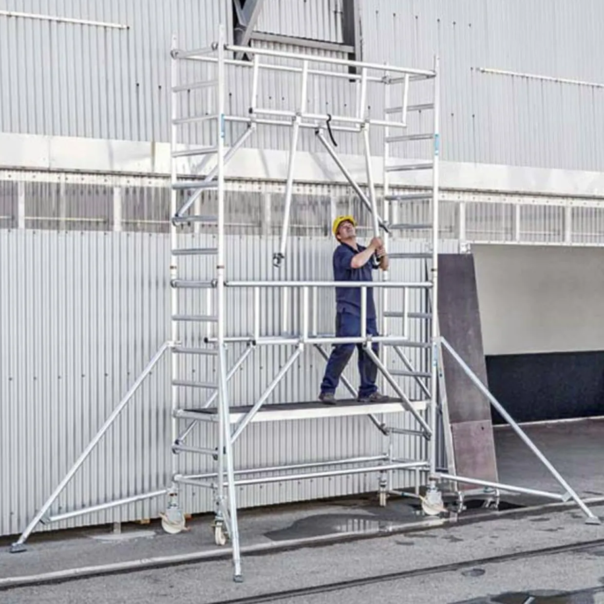Safetyställning S-Plus Zarges Bygghemma.se