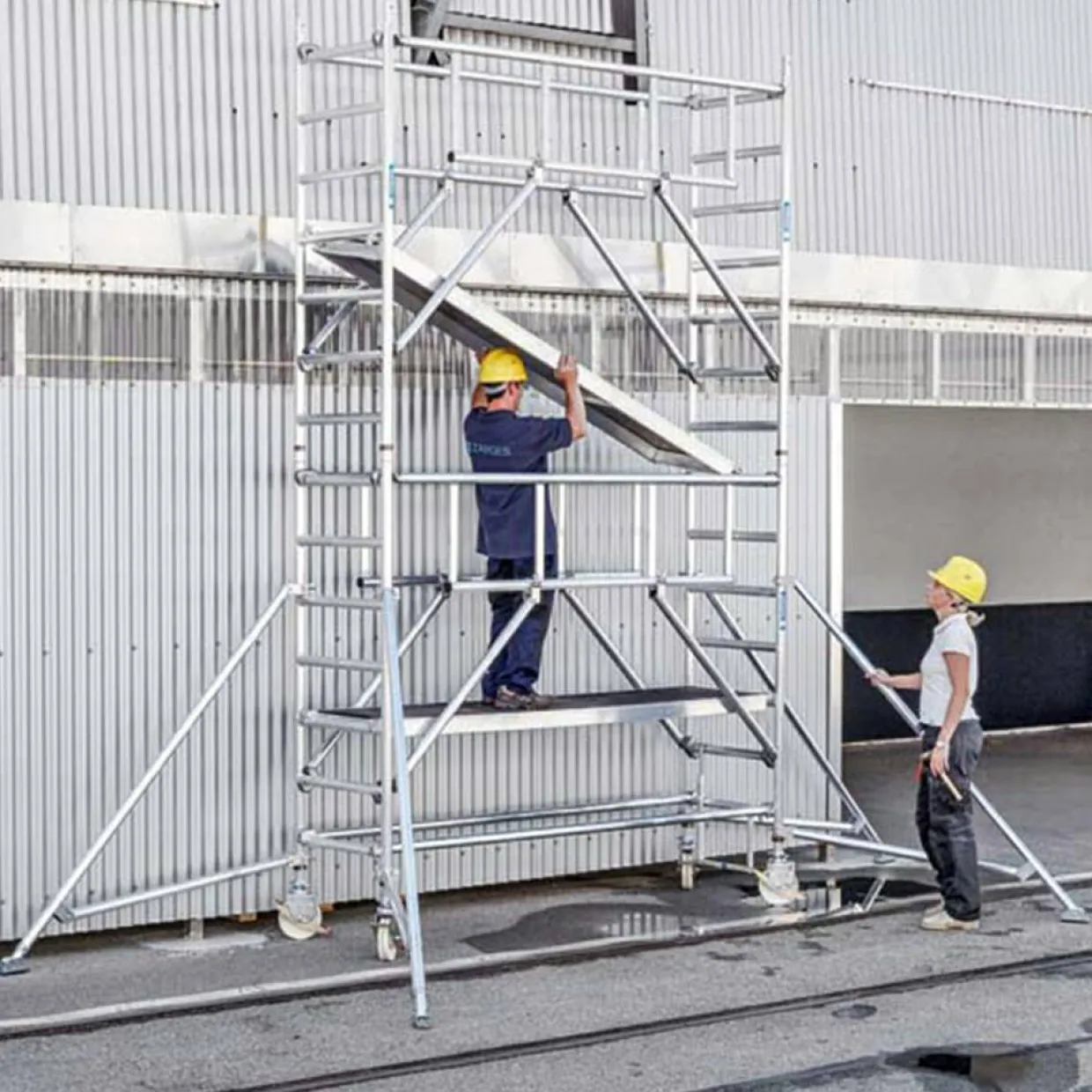 Safetyställning S-Plus Zarges Bygghemma.se