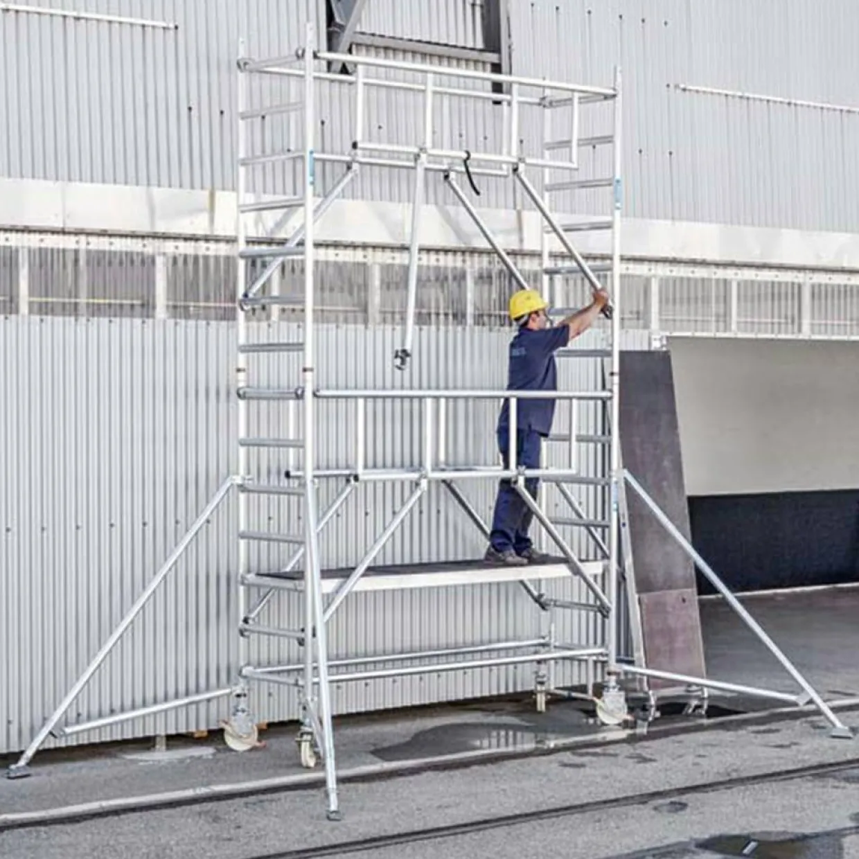 Safetyställning S-Plus Zarges Bygghemma.se